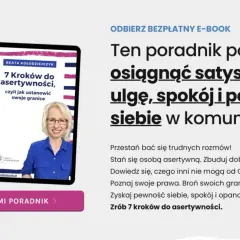 Poradnik "7 Kroków do asertywności" pomoże Ci radzić sobie z toksycznym ojcem, budować granice i odzyskać spokój.