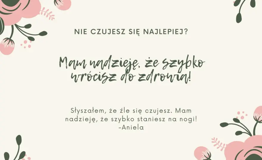 Wiadomość do chorej koleżanki - Co napisać, by naprawdę wesprzeć?