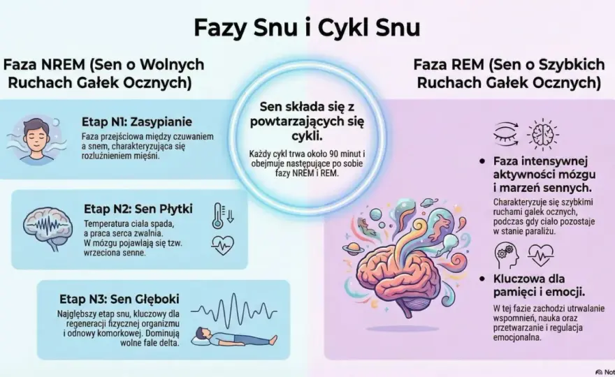 Jak działa sen? Fazy, bezsenność i sposoby na lepszy sen