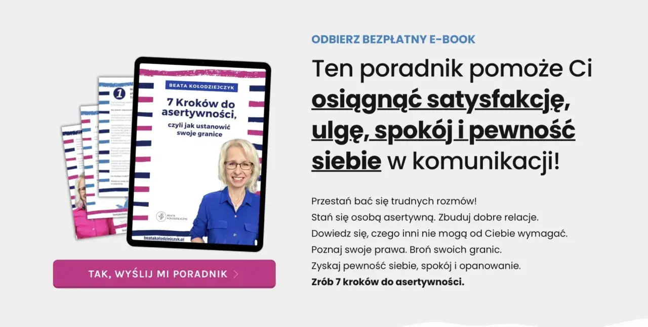 Poradnik "7 Kroków do asertywności" pomoże Ci radzić sobie z toksycznym ojcem, budować granice i odzyskać spokój.