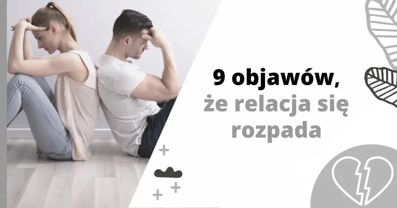 Para siedzi plecami do siebie, zrezygnowana. "Odchodzę, dłużej tak nie wytrzymam" - mówi tekst.